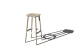 Eden Babila Bar Stool Bleached Ash